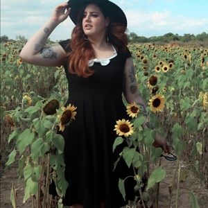 Unique Vintage Black Dress